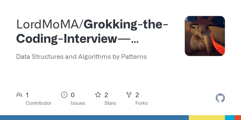 Github Zmcddn Coding Interview Guide A Systematic Coding Interview Guide - Best Geometric Patterns in Mobile