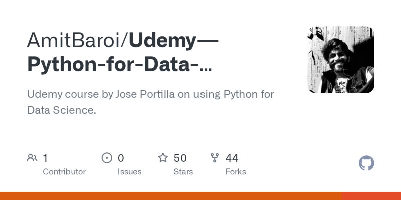 Github Aniimesh69 Python Data Science Analysis And Visulaization My Udemy Notebooks - Premium Vintage Photo Gallery - Full HD