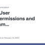 User Roles/permissions And Per-team Roles/permissions · Issue #1362 ...