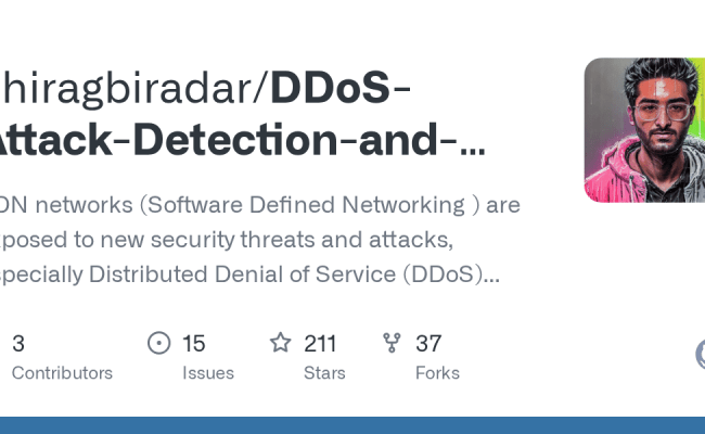 GitHub - Chiragbiradar/DDoS-Attack-Detection-and-Mitigation: SDN ...