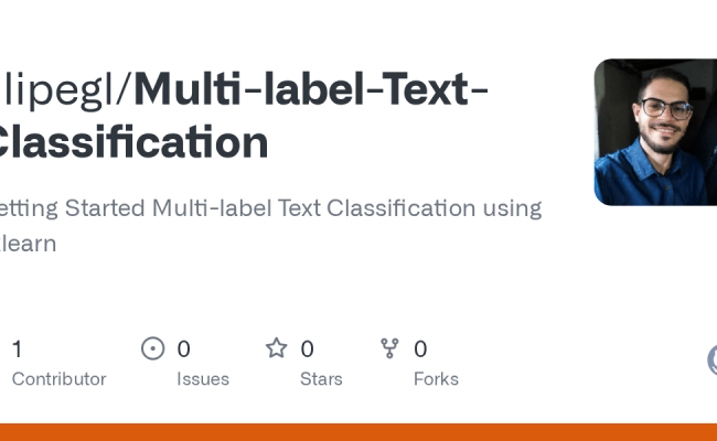 GitHub - Filipegl/Multi-label-Text-Classification: Getting Started ...