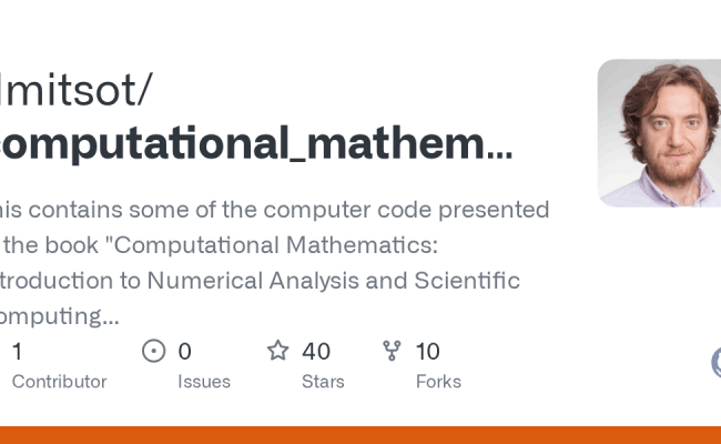 Computational_mathematics/Chapter9.ipynb At Main · Dmitsot/computational_mathematics · GitHub