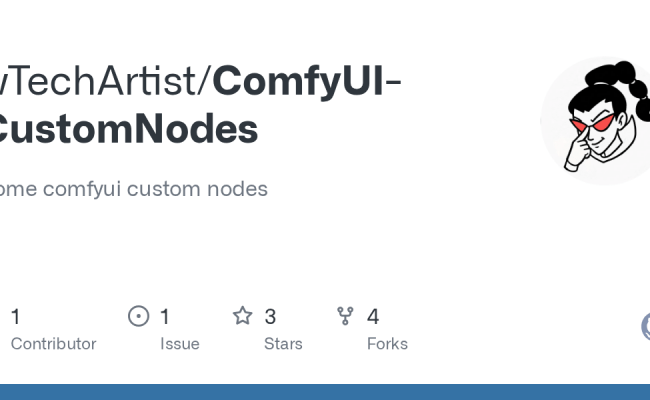 GitHub - WTechArtist/ComfyUI-CustomNodes: Some Comfyui Custom Nodes