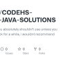 GitHub - Gruian6/CODEHS-APCSA-JAVA-SOLUTIONS: This Is A Tool You ...