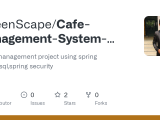 Github Moeenscape Cafe Management System With Spring Boot Spring