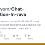 GitHub - Saxenavyom/Chat-Application-In-Java: A Simple Client-server ...