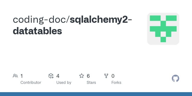 Github Json2d Schematable A Library For Working With Sql Tables In - Artistic Mobile Light Pictures | Free Download