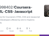Github Hhk998402 Coursera Html Css Javascript Repository For