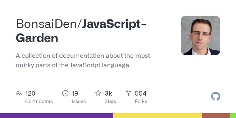 Github Bonsaiden Javascript Garden A Collection Of Documentation - Gradient Pattern Collection - Desktop Quality