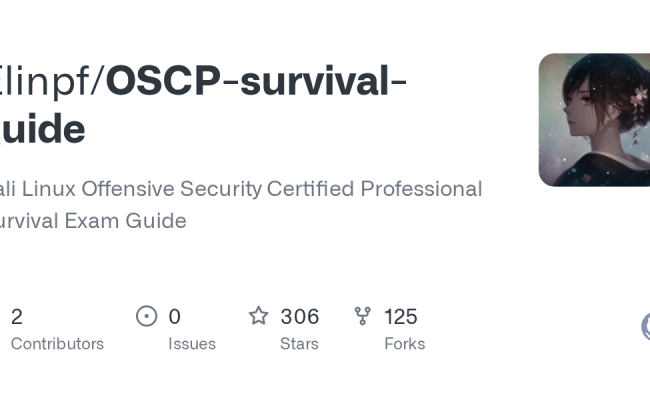 GitHub - Elinpf/OSCP-survival-guide: Kali Linux Offensive Security ...