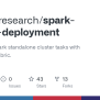 GitHub - Adobe-research/spark-cluster-deployment: Automates Spark ...