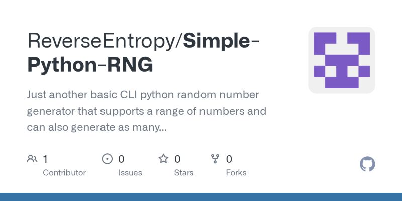 Rng A Simple Generator In Python Devpost - Full HD Dark Illustrations for Desktop