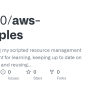 GitHub - Oli1230/aws-examples: Repo For Storing My Scripted Resource ...