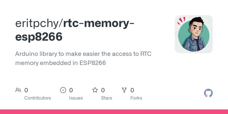 Github Eritpchy Rtc Memory Esp8266 Arduino Library To Make Easier - Colorful Designs - Artistic 4K Collection