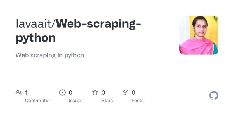 Github Drshahizan Python Web This Topic Explains How To Implement Web Scraping And Python Web - Premium Landscape Pattern Gallery - 4K