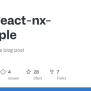 GitHub - Nrwl/react-nx-example: Example For The Blog Post