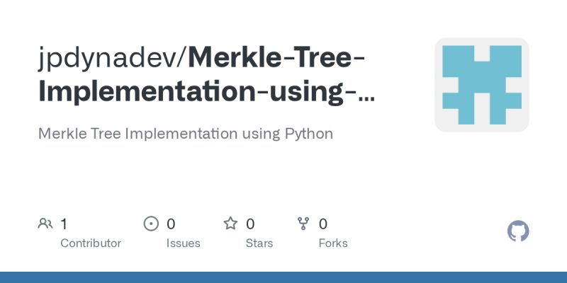 Github Jaedukseo Simple Merkle Tree In Python This Folder Contains A - Download Classic City Photo | Mobile