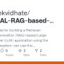 GitHub - Abhishekvidhate/TUTORIAL-RAG-based-LLM-APPs: Complete Tutorial ...