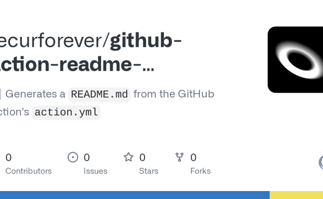 GitHub - Recurforever/github-action-readme-generator-recur: 📓 Generates ...
