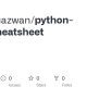 GitHub - Choniyuazwan/python-data-cheatsheet