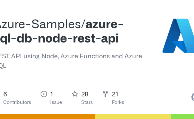 GitHub - Azure-Samples/azure-sql-db-node-rest-api: REST API Using Node ...