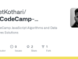 Github Saketkothari Freecodecamp Javascript Algorithms And Data