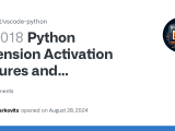 Python Extension Activation Failures And Inconsistent Behavior Issue