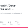 GitHub - Surendiran04/Data-structures-and-Algorithms: Implementation Of ...