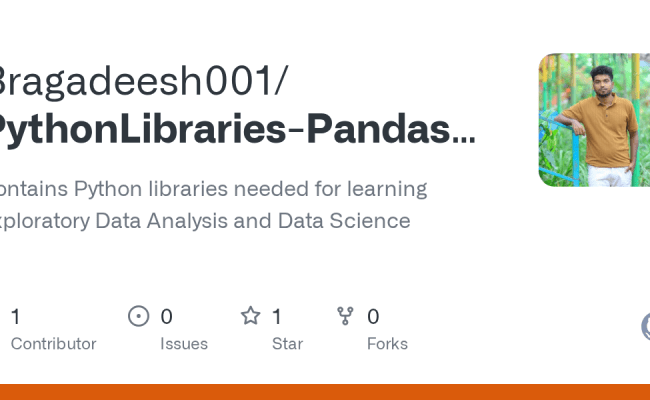GitHub - Bragadeesh001/PythonLibraries-Pandas-Numpy-Matplotlib-Seaborn ...