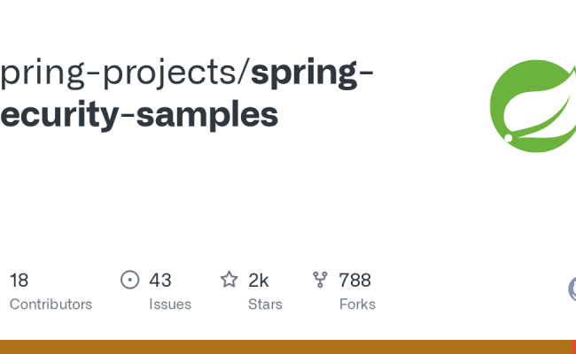 GitHub - Spring-projects/spring-security-samples
