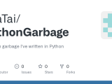 Github Avatai Pythongarbage Random Garbage I Ve Written In Python