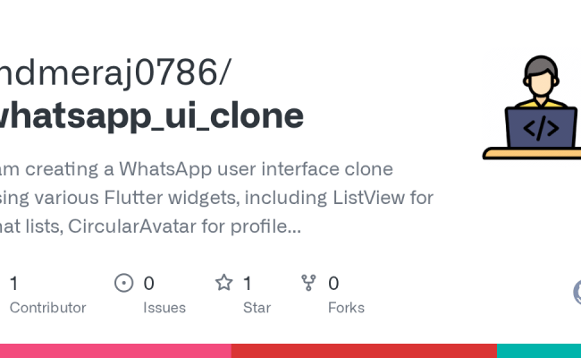 GitHub - Mdmeraj0786/whatsapp_ui_clone: I Am Creating A WhatsApp User ...