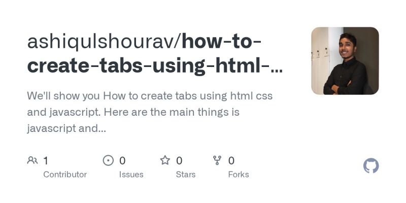 How To Create Tabs Using Html Css And Javascript Very Easy Erofound - Download Elegant City Art | 4K