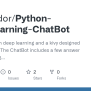 GitHub - Cretutudor/Python-DeepLearning-ChatBot: AI ChatBot With Deep ...