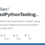 GitHub - Restarmilan/advancedPythonTestingSeleniumEasy: Selenium ...