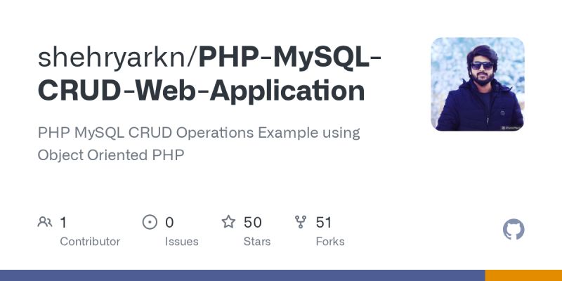 Github Parvezbi Php Mysql Crud Application This Git Is About A Full - Sunset Design Collection - Mobile Quality