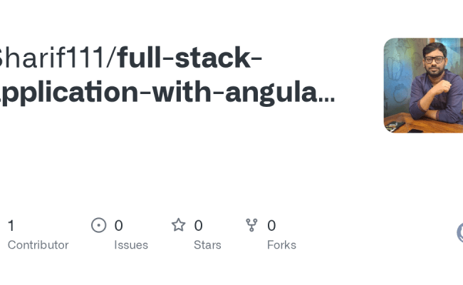 GitHub - Sharif111/full-stack-application-with-angular-and-spring-boot