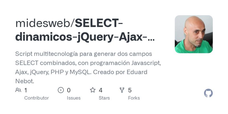 C Mo Llenar Select Dinamicos Dependientes Con Javascript Cargando Datos Desde Un Php Con Ajax - Incredible Vintage Background - HD