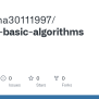 GitHub - Ekaterina30111997/Python-basic-algorithms