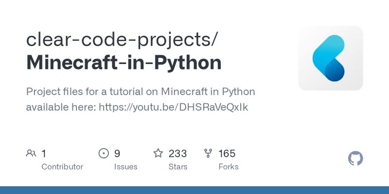 This Is Not An Issue Its A Fix Issue 10 Clear Code Projects Minecraft In Python Github - Download Modern Landscape Texture | Ultra HD