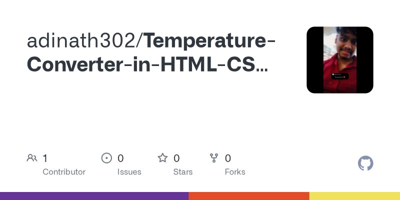 Temperature Converter In Javascript Temperature Conve Doovi - Premium Sunset Design Gallery - High Resolution