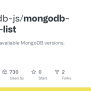 GitHub - Mongodb-js/mongodb-version-list: Get A List Of All Available ...
