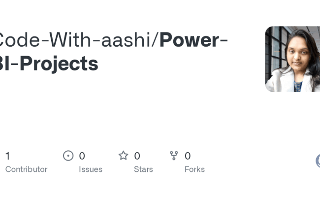 GitHub - Code-With-aashi/Power-BI-Projects