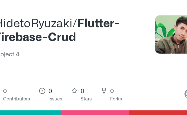 GitHub - HidetoRyuzaki/Flutter-Firebase-Crud: Project 4