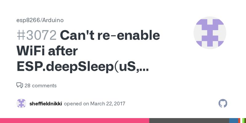 Webserver And Deepsleep Issue 10 Esp8266 Espwebserver Github - Modern 8K Geometric Designs | Free Download