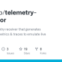 GitHub - Lightstep/telemetry-generator: An Opentelemetry Receiver That ...