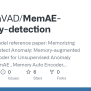 GitHub - WangqaVAD/MemAE-anomaly-detection: 【Pytorch】Model Reference ...