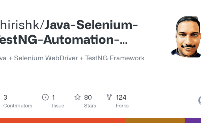 GitHub - Shirishk/Java-Selenium-TestNG-Automation-Framework: Java ...