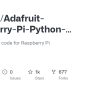 GitHub - Adafruit/Adafruit-Raspberry-Pi-Python-Code: Adafruit Library ...
