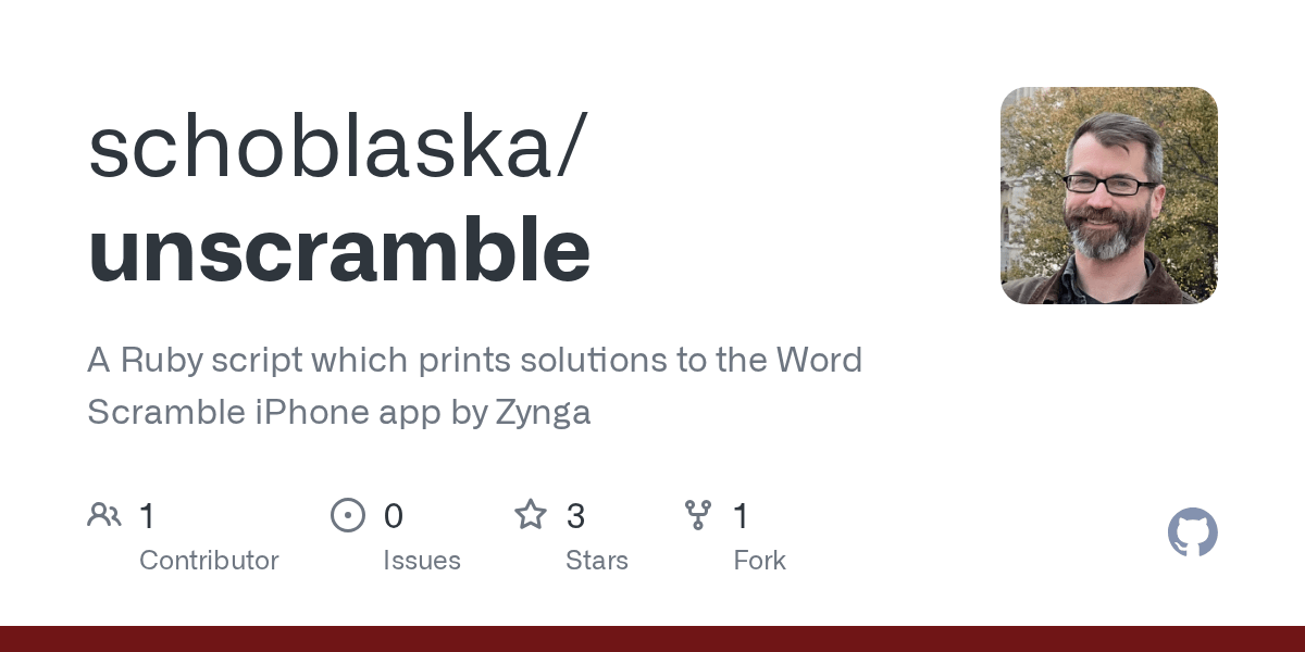 unscramble dictionary txt at master joeyschoblaska unscramble github